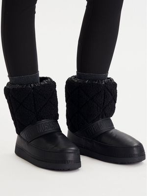 Śniegowce damskie casual Love Moschino ze sklepu: MODIVO w kategorii: Śniegowce damskie - zdjęcie WP-EBWP-BKLVO-LN0_0000305645388