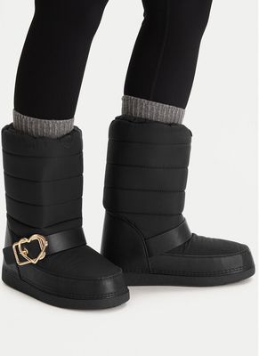 Śniegowce damskie na zimę Love Moschino ze sklepu: MODIVO w kategorii: Śniegowce damskie - zdjęcie WP-EBWP-BKLVO-LN0_0000305645425