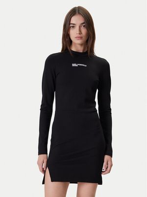 Karl Lagerfeld Jeans - Sukienka ze sklepu: MODIVO w kategorii: Sukienki - zdjęcie WP-EBWP-BKLVO-LN0_0000305648518