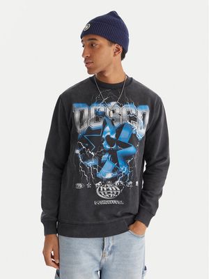 Dc Shoes - Bluza męska na wiosnę jesienna ze sklepu: MODIVO w kategorii: Bluzy męskie - zdjęcie WP-EBWP-BKLVO-LN0_0000305649966
