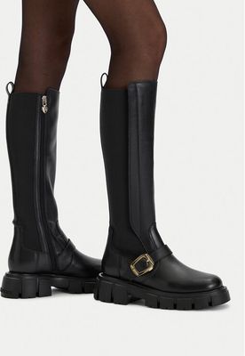 Kozaki damskie zimowe Love Moschino ze sklepu: MODIVO w kategorii: Kozaki damskie - zdjęcie WP-EBWP-BKLVO-LN0_0000305651976