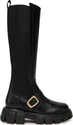 Kozaki damskie zimowe Love Moschino ze sklepu: MODIVO w kategorii: Kozaki damskie - zdjęcie WP-EBWP-BKLVO-LN0_0000305651976