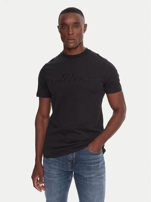 T-shirt męski Karl Lagerfeld ze sklepu: MODIVO w kategorii: T-shirty męskie - zdjęcie WP-EBWP-BKLVO-LN0_0000305654588