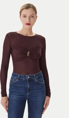 Bluzka damska casual Elisabetta Franchi ze sklepu: MODIVO w kategorii: Bluzki damskie - zdjęcie WP-EBWP-BKLVO-LN0_0000305657800