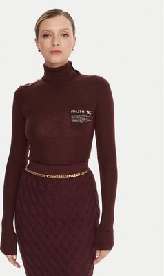 Sweter damski zimowy Elisabetta Franchi ze sklepu: MODIVO w kategorii: Swetry damskie - zdjęcie WP-EBWP-BKLVO-LN0_0000305657954