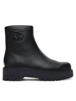 Botki casual DKNY ze sklepu: MODIVO w kategorii: Botki - zdjęcie WP-EBWP-BKLVO-LN0_0000305659033
