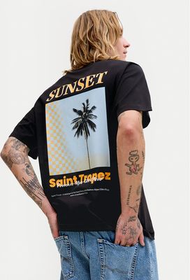 T-shirt męski na lato Jack & Jones ze sklepu: MODIVO w kategorii: T-shirty męskie - zdjęcie WP-EBWP-BKLVO-LN0_0000305664549