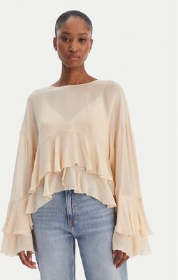 Bluzka damska casual BOSS ze sklepu: MODIVO w kategorii: Bluzki damskie - zdjęcie WP-EBWP-BKLVO-LN0_0000305670663