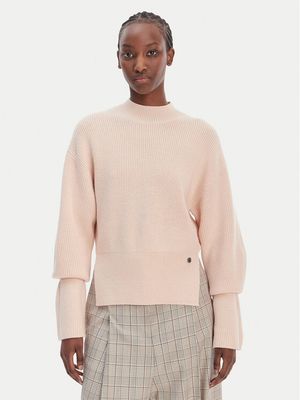 BOSS - Sweter damski na zimę ze sklepu: MODIVO w kategorii: Swetry damskie - zdjęcie WP-EBWP-BKLVO-LN0_0000305671998