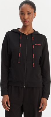 Bluza damska bez wzorów HUGO ze sklepu: MODIVO w kategorii: Bluzy damskie - zdjęcie WP-EBWP-BKLVO-LN0_0000305673725