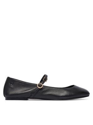 Balerinki casual HUGO ze sklepu: MODIVO w kategorii: Balerinki - zdjęcie WP-EBWP-BKLVO-LN0_0000305674180