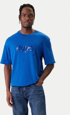 T-shirt męski młodzieżowy HUGO ze sklepu: MODIVO w kategorii: T-shirty męskie - zdjęcie WP-EBWP-BKLVO-LN0_0000305676238