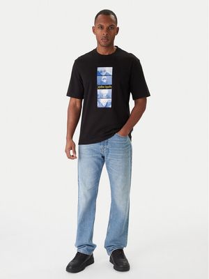 T-shirt męski klasyczny HUGO ze sklepu: MODIVO w kategorii: T-shirty męskie - zdjęcie WP-EBWP-BKLVO-LN0_0000305676412