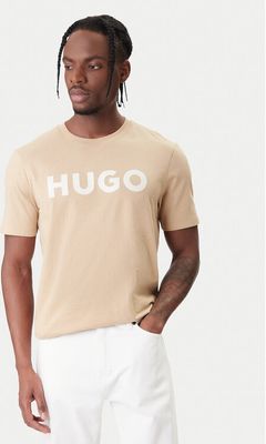 T-shirt męski klasyczny HUGO ze sklepu: MODIVO w kategorii: T-shirty męskie - zdjęcie WP-EBWP-BKLVO-LN0_0000305676696