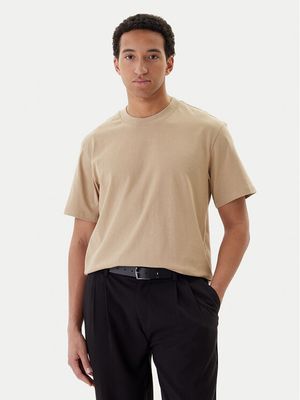 HUGO - T-shirt męski casual ze sklepu: MODIVO w kategorii: T-shirty męskie - zdjęcie WP-EBWP-BKLVO-LN0_0000305676764