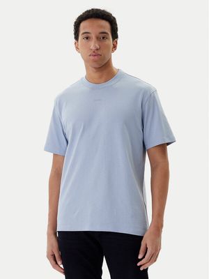 T-shirt męski klasyczny HUGO ze sklepu: MODIVO w kategorii: T-shirty męskie - zdjęcie WP-EBWP-BKLVO-LN0_0000305676795