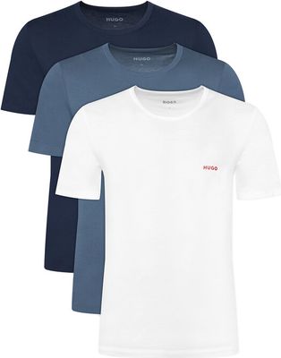 HUGO - T-shirt męski casual na wiosnę ze sklepu: MODIVO w kategorii: T-shirty męskie - zdjęcie WP-EBWP-BKLVO-LN0_0000305679550