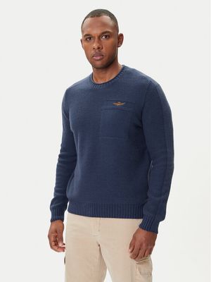 Sweter męski Aeronautica Militare ze sklepu: MODIVO w kategorii: Swetry męskie - zdjęcie WP-EBWP-BKLVO-LN0_0000305683250