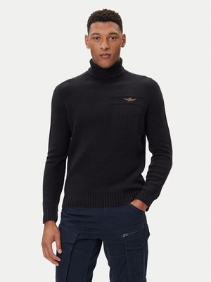 Sweter męski Aeronautica Militare ze sklepu: MODIVO w kategorii: Swetry męskie - zdjęcie WP-EBWP-BKLVO-LN0_0000305683274