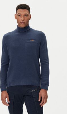 Sweter męski zimowy Aeronautica Militare ze sklepu: MODIVO w kategorii: Swetry męskie - zdjęcie WP-EBWP-BKLVO-LN0_0000305683281