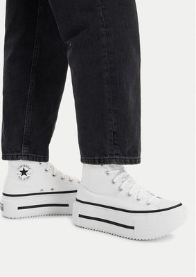 Trampki damskie wiosenne Converse ze sklepu: MODIVO w kategorii: Trampki damskie - zdjęcie WP-EBWP-BKLVO-LN0_0000305693372