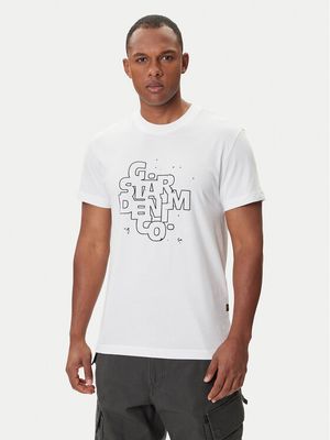 T-shirt męski G-Star Raw ze sklepu: MODIVO w kategorii: T-shirty męskie - zdjęcie WP-EBWP-BKLVO-LN0_0000305709745