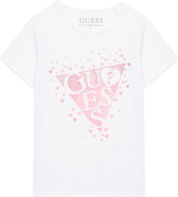 Bluzka dziewczęca na lato Guess ze sklepu: MODIVO w kategorii: Bluzki dziewczęce - zdjęcie WP-EBWP-BKLVO-LN0_0000305714640