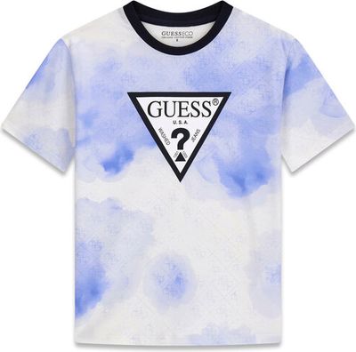 T-shirt chłopięce letni Guess ze sklepu: MODIVO w kategorii: T-shirty chłopięce - zdjęcie WP-EBWP-BKLVO-LN0_0000305715692