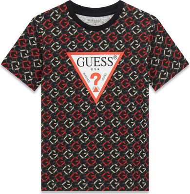 T-shirt chłopięce na lato Guess ze sklepu: MODIVO w kategorii: T-shirty chłopięce - zdjęcie WP-EBWP-BKLVO-LN0_0000305715708