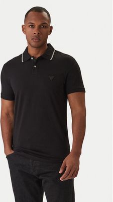 T-shirt męski casual Guess ze sklepu: MODIVO w kategorii: T-shirty męskie - zdjęcie WP-EBWP-BKLVO-LN0_0000305716880