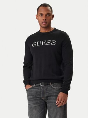 Sweter męski jesienny Guess ze sklepu: MODIVO w kategorii: Swetry męskie - zdjęcie WP-EBWP-BKLVO-LN0_0000305717030
