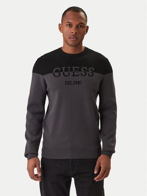 Sweter męski jesienny Guess ze sklepu: MODIVO w kategorii: Swetry męskie - zdjęcie WP-EBWP-BKLVO-LN0_0000305717047