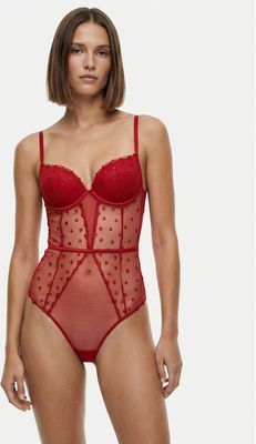 Body damskie na lato Guess ze sklepu: MODIVO w kategorii: Body damskie - zdjęcie WP-EBWP-BKLVO-LN0_0000305717665