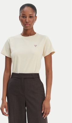 Bluzka damska na zimę Guess Jeans ze sklepu: MODIVO w kategorii: Bluzki damskie - zdjęcie WP-EBWP-BKLVO-LN0_0000305719690