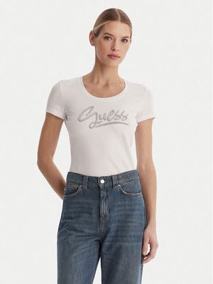 Guess - Bluzka damska wiosenna ze sklepu: MODIVO w kategorii: Bluzki damskie - zdjęcie WP-EBWP-BKLVO-LN0_0000305721662