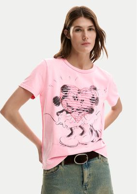 Desigual - Bluzka damska na wiosnę młodzieżowa ze sklepu: MODIVO w kategorii: Bluzki damskie - zdjęcie WP-EBWP-BKLVO-LN0_0000305723734