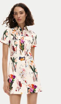Sukienka casualowa Desigual ze sklepu: MODIVO w kategorii: Sukienki - zdjęcie WP-EBWP-BKLVO-LN0_0000305723765