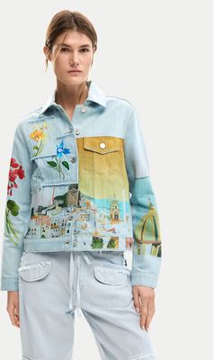 Desigual - Kurtka damska na wiosnę ze sklepu: MODIVO w kategorii: Kurtki damskie - zdjęcie WP-EBWP-BKLVO-LN0_0000305723802