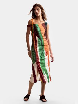 Sukienka casual Desigual ze sklepu: MODIVO w kategorii: Sukienki - zdjęcie WP-EBWP-BKLVO-LN0_0000305724151
