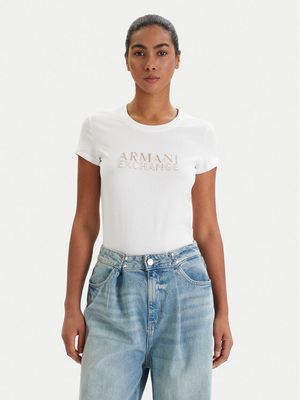 Bluzka damska młodzieżowa Armani Exchange ze sklepu: MODIVO w kategorii: Bluzki damskie - zdjęcie WP-EBWP-BKLVO-LN0_0000305729187