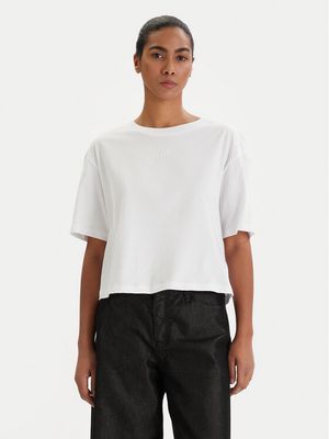 Bluzka damska casualowa Armani Exchange ze sklepu: MODIVO w kategorii: Bluzki damskie - zdjęcie WP-EBWP-BKLVO-LN0_0000305729231
