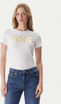 Bluzka damska w stylu młodzieżowym Versace Jeans Couture ze sklepu: MODIVO w kategorii: Bluzki damskie - zdjęcie WP-EBWP-BKLVO-LN0_0000305729422