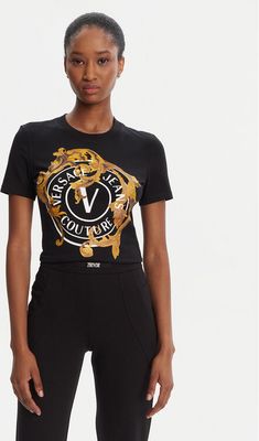 Bluzka damska wiosenna Versace Jeans Couture ze sklepu: MODIVO w kategorii: Bluzki damskie - zdjęcie WP-EBWP-BKLVO-LN0_0000305729460