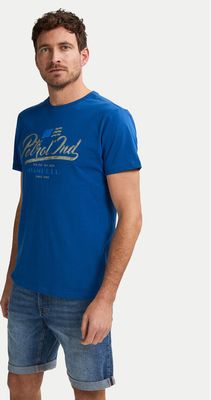 T-shirt męski w stylu młodzieżowym Petrol Industries ze sklepu: MODIVO w kategorii: T-shirty męskie - zdjęcie WP-EBWP-BKLVO-LN0_0000305731869