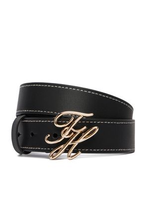 Pasek casual Tommy Hilfiger ze sklepu: MODIVO w kategorii: Paski damskie - zdjęcie WP-EBWP-BKLVO-LN0_0000305733252