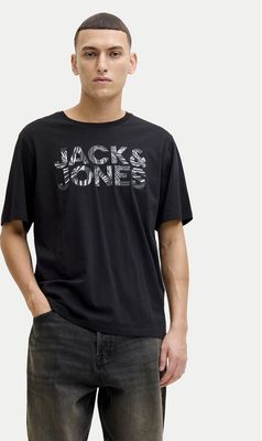 T-shirt męski w stylu klasycznym Jack & Jones ze sklepu: MODIVO w kategorii: T-shirty męskie - zdjęcie WP-EBWP-BKLVO-LN0_0000305734013