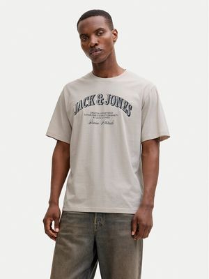T-shirt męski w stylu młodzieżowym Jack & Jones ze sklepu: MODIVO w kategorii: T-shirty męskie - zdjęcie WP-EBWP-BKLVO-LN0_0000305734303