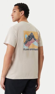 T-shirt męski na lato Columbia ze sklepu: MODIVO w kategorii: T-shirty męskie - zdjęcie WP-EBWP-BKLVO-LN0_0000305737472