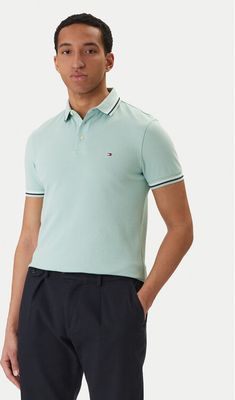 T-shirt męski w stylu klasycznym Tommy Hilfiger ze sklepu: MODIVO w kategorii: T-shirty męskie - zdjęcie WP-EBWP-BKLVO-LN0_0000305739308