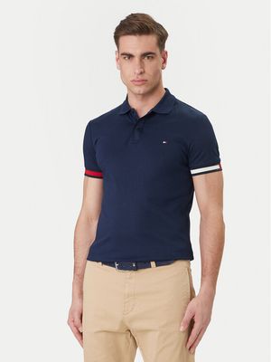 T-shirt męski klasyczny Tommy Hilfiger ze sklepu: MODIVO w kategorii: T-shirty męskie - zdjęcie WP-EBWP-BKLVO-LN0_0000305739339
